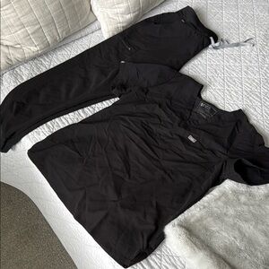 Black FIGS scrub set